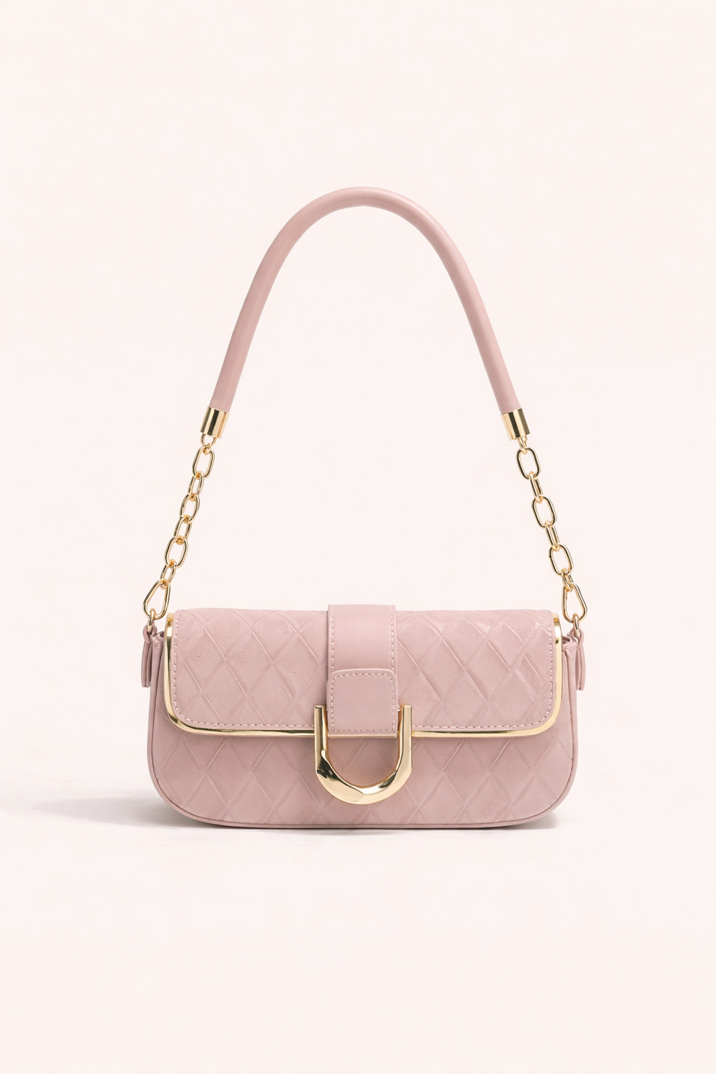 Chic Curve Quilted Bag