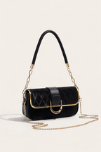 Chic Curve Quilted Bag