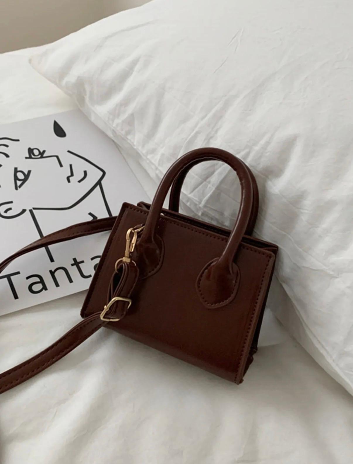 Solid Crossbody Bag