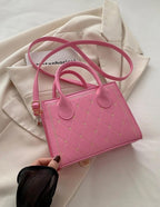 Pink Quilted Mini Tote