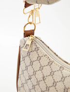 Monogram Shoulder Bag with Pouch