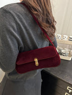 Noir Gold Clasp Bag