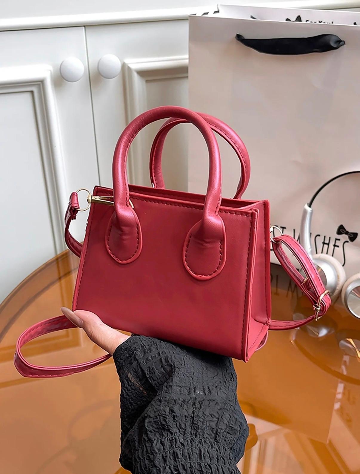 Solid Crossbody Bag